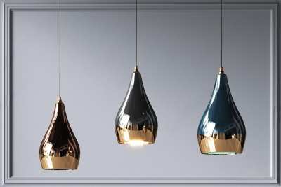 现代时尚吊灯3D模型下载